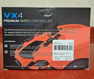 Mando Gioteck VX4 Wired Rojo