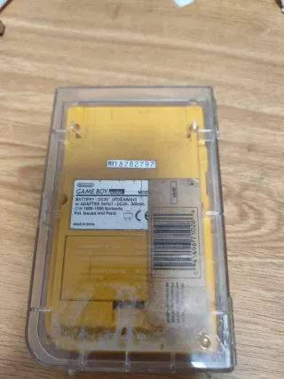 Game Boy Pocket Amarilla Nintendo