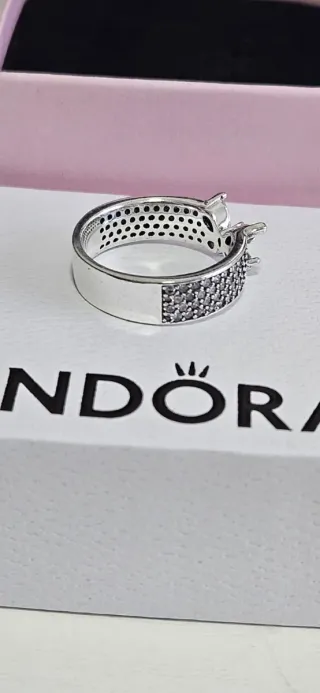 Anillo de plata  Pandora Mariposa Talla 54