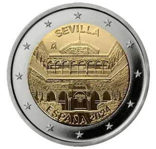 Moneda 2€ Sevilla España 2024