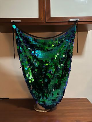 Falda Lentejuelas Mujer