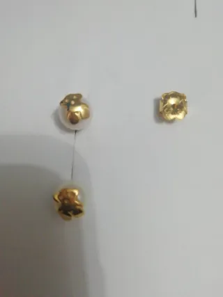 Pendientes Tous Perla Plata Verneil