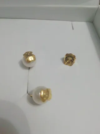 Pendientes Tous Perla Plata Verneil