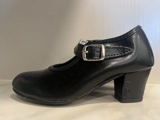 Zapatos Flamenco Niña Tacón número 27
