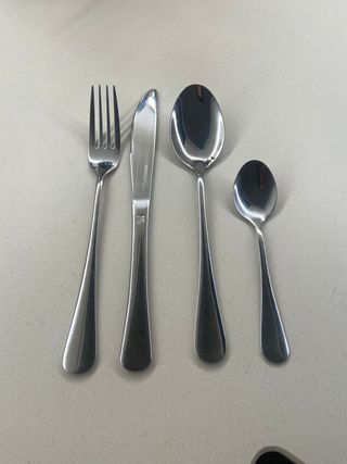 Cubertería Acero Inoxidable 40 Piezas