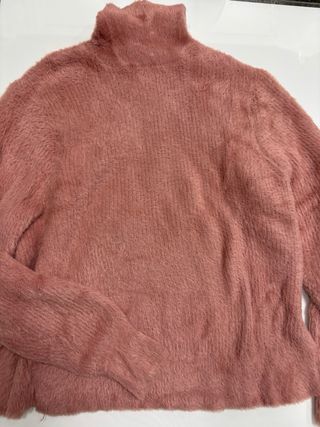 Jersey rosa peludo talla L