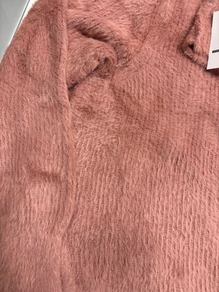 Jersey rosa peludo talla L