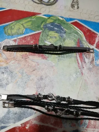 PÚLSERAS, ANILLOS Y COLGANTES.POR 3€ TODOS.