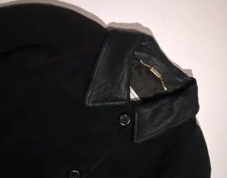 Chaqueta Burberry Cachemir Negra Talla 40