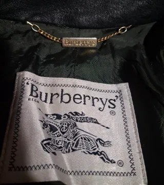 Chaqueta Burberry Cachemir Negra Talla 40