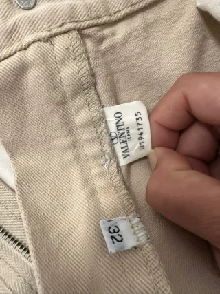 Vaqueros VALENTINO Garavani Beige Vintage