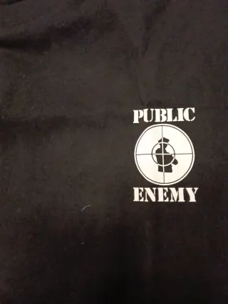 Camiseta Public Enemy Rap Hip Hop Talla XXXL