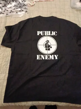 Camiseta Public Enemy Rap Hip Hop Talla XXXL