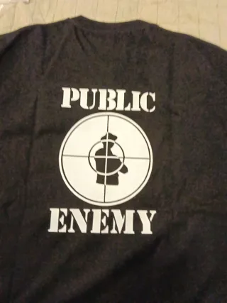 Camiseta Public Enemy Rap Hip Hop Talla XXXL