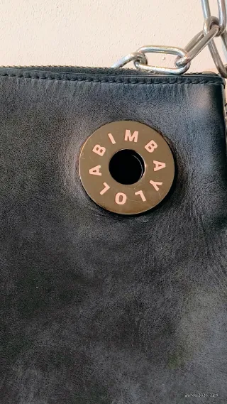 Bolso Bimba y Lola Negro Cadena