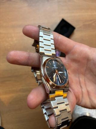 Reloj POEDAGAR Azul Acero con Caja