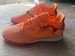 Zapatillas fútbol sala Kipsta Naranja T44