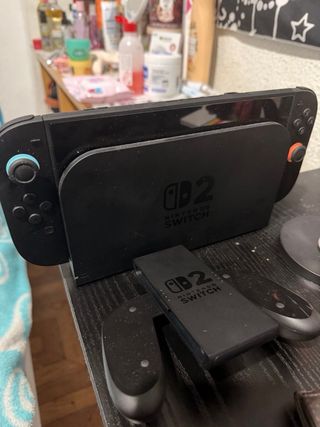 Nintengo switch 2 + 1 juego + mando + estuche
