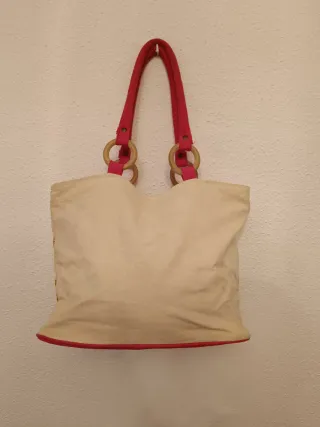 Bolso de playa bordado