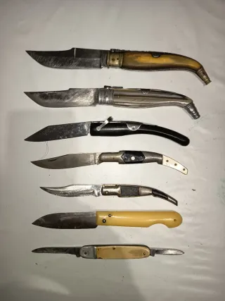 Lote n°6 artículos de corte