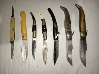 Lote n°6 artículos de corte