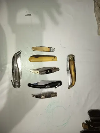 Lote n°6 artículos de corte