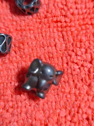 Lote 6 piezas plata charms para pulsera