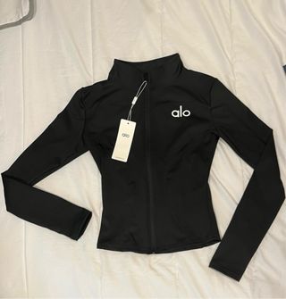 Chaqueta Alo Yoga Negra Talla M Sin Usar