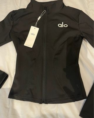 Chaqueta Alo Yoga Negra Talla M Sin Usar