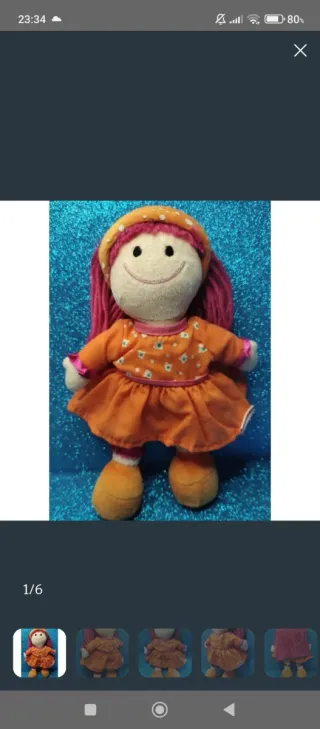 Muñeca de trapo Bambina