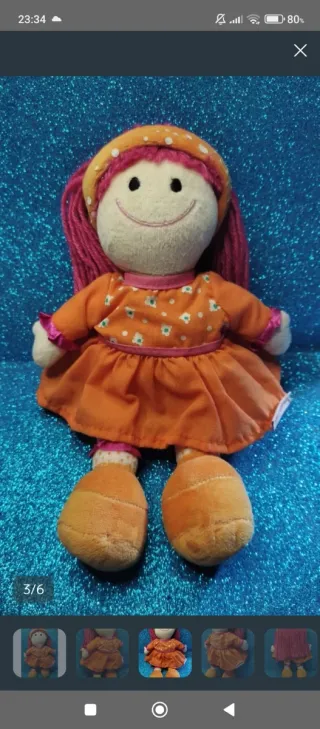 Muñeca de trapo Bambina
