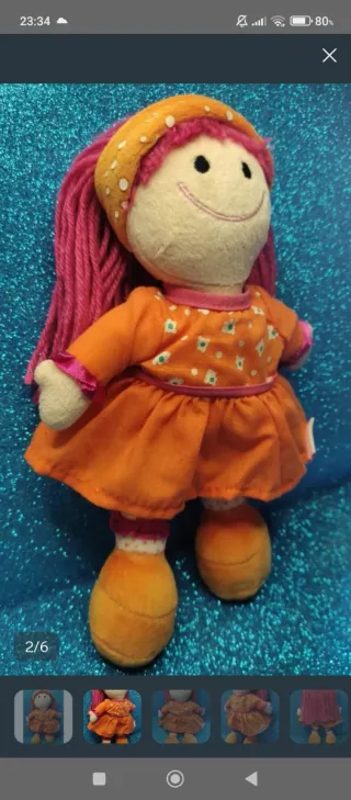 Muñeca de trapo Bambina