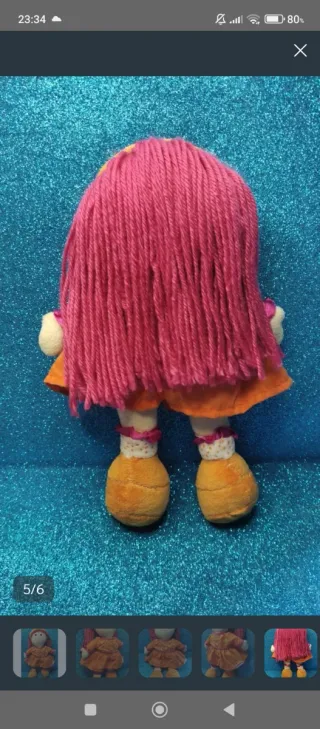 Muñeca de trapo Bambina