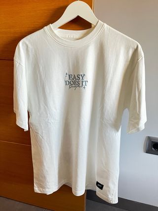 Camiseta STWD Pull & Bear Blanca