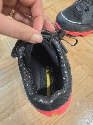 Zapatillas Ciclismo Mavic Negras/Rojas