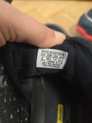 Zapatillas Ciclismo Mavic Negras/Rojas