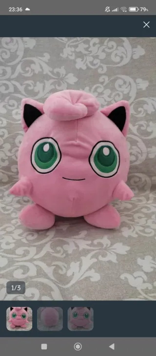 Peluche Jigglypuff Rosa
