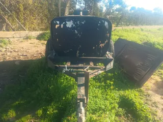 Cuba de agua para riego