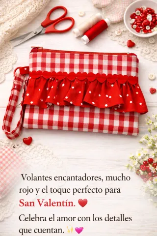 Neceser artesanal 18x11 cm