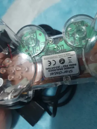 Mando PS2 Transparente