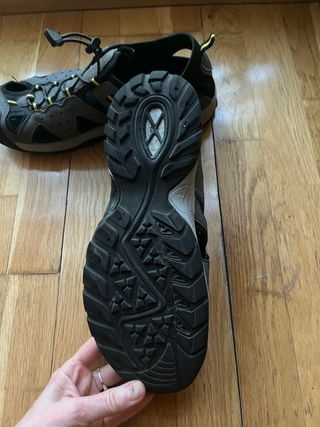 Sandalias Trekking Quechua Negras Talla 42