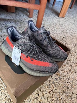 Adidas Yeezy Boost 350 V2 Gris Naranja