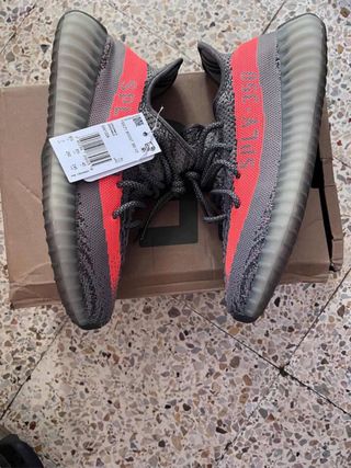 Adidas Yeezy Boost 350 V2 Gris Naranja