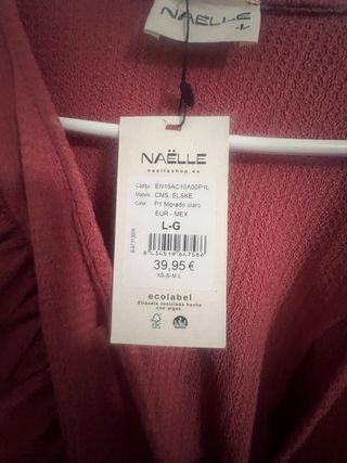 Tallas S / M y L. Blusa elástica NAËLLE