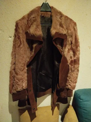 Chaquetón de piel hecho a medida T.46/48 largo 75