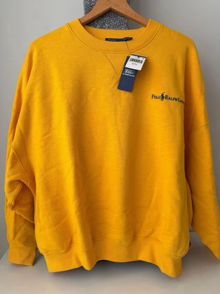 Sudadera Polo Ralph Lauren XL Amarilla