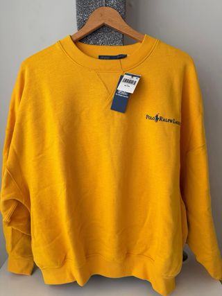 Sudadera Polo Ralph Lauren XL Amarilla