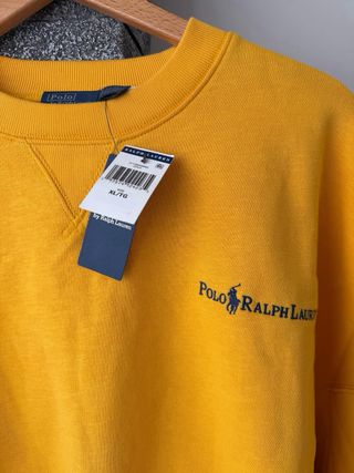 Sudadera Polo Ralph Lauren XL Amarilla
