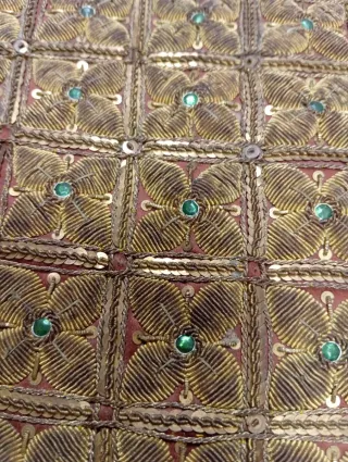 Espalda Chaquetilla Torero Bordada Antigua