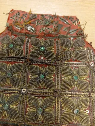 Espalda Chaquetilla Torero Bordada Antigua